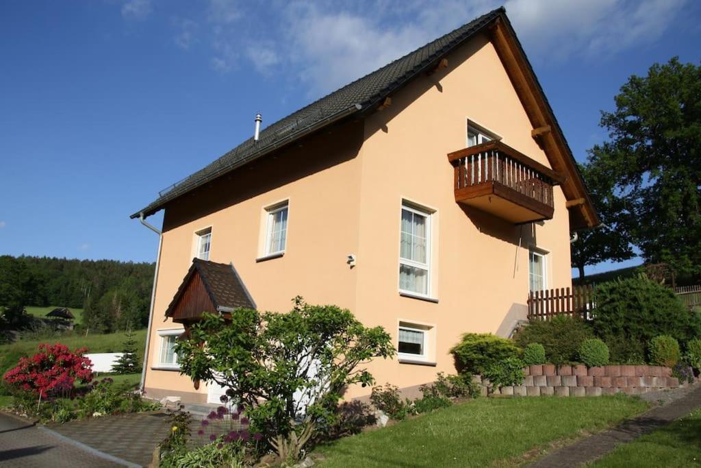 Ferienhaus Perle Am Fusse Der Augustusburg Villa Exterior foto